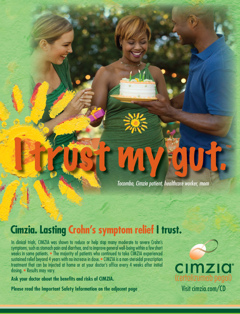 UCB: Cimzia Crohn’s Disease - Print Spread