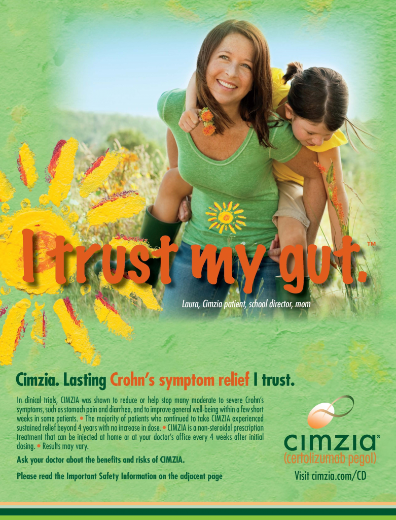 UCB: Cimzia Crohn’s Disease - Print Spread